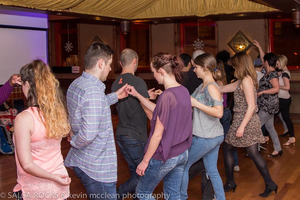 Dancers at Salsa Rocks Leeds